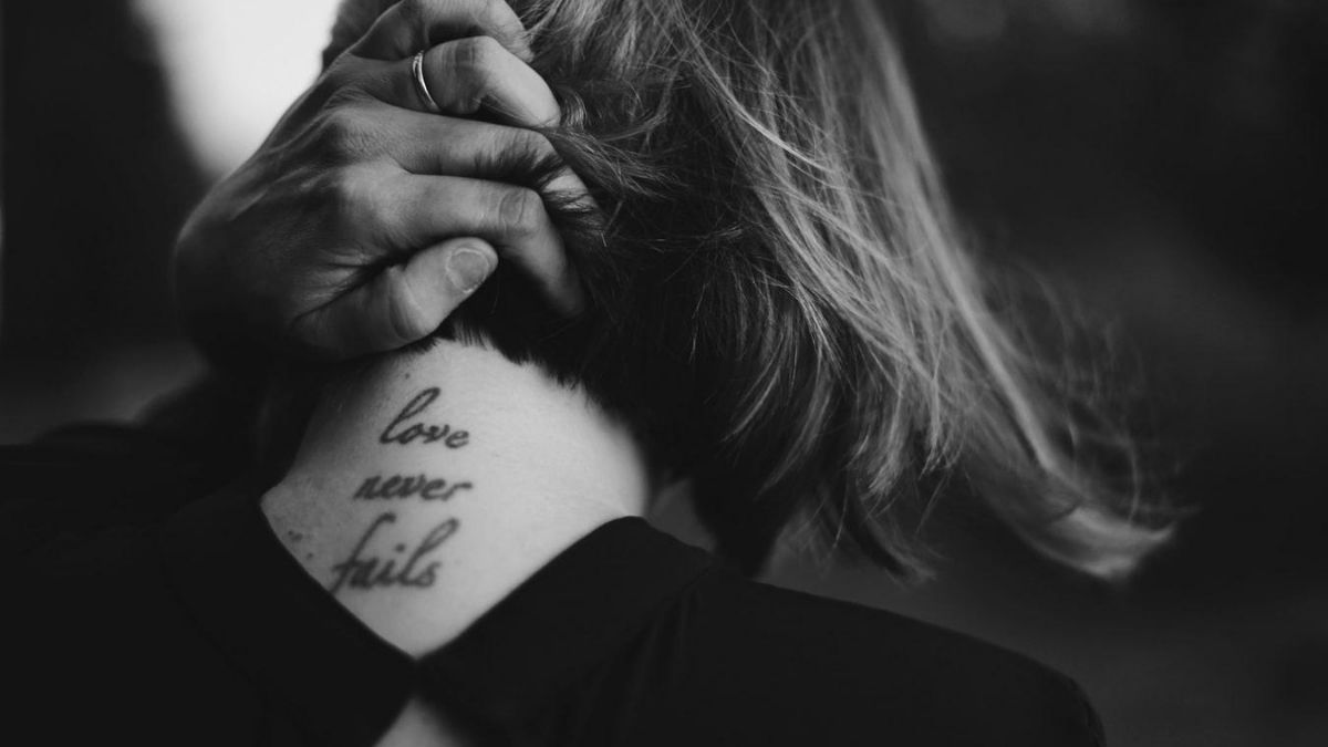 black and white photo