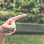 green nails