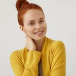girl with modern hairstyle