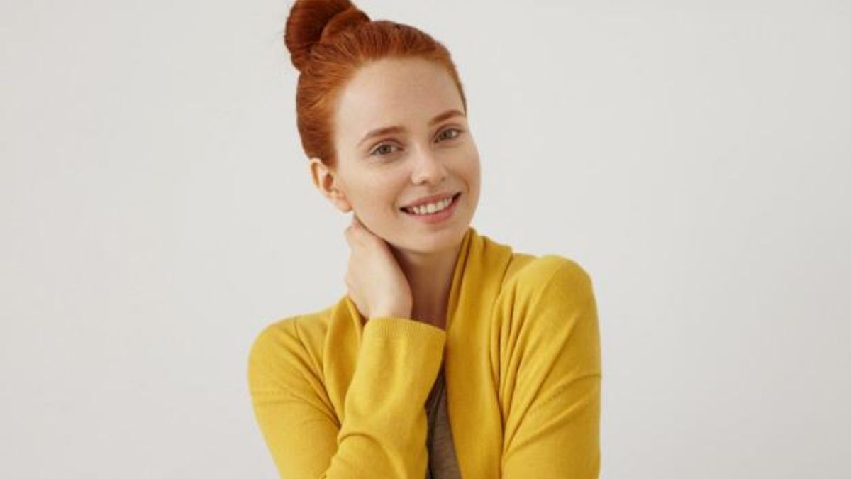 girl with modern hairstyle