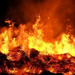 intense fire
