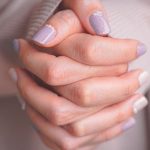 nude manicure