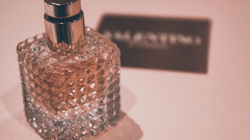 bottle of perfume