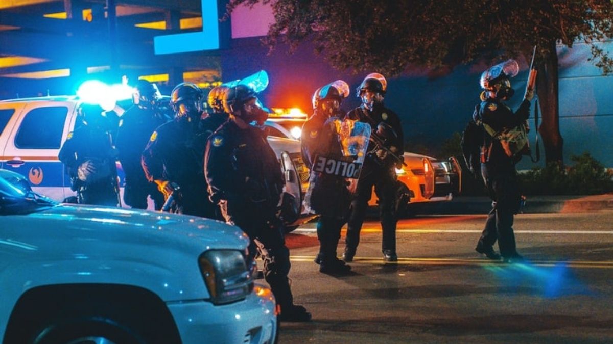 police car