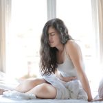 woman with pain