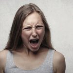 frustrated woman