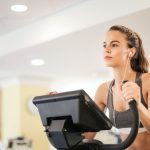 woman at the gym