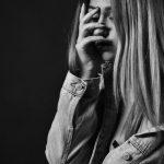 black and white photo
