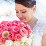 happy bride