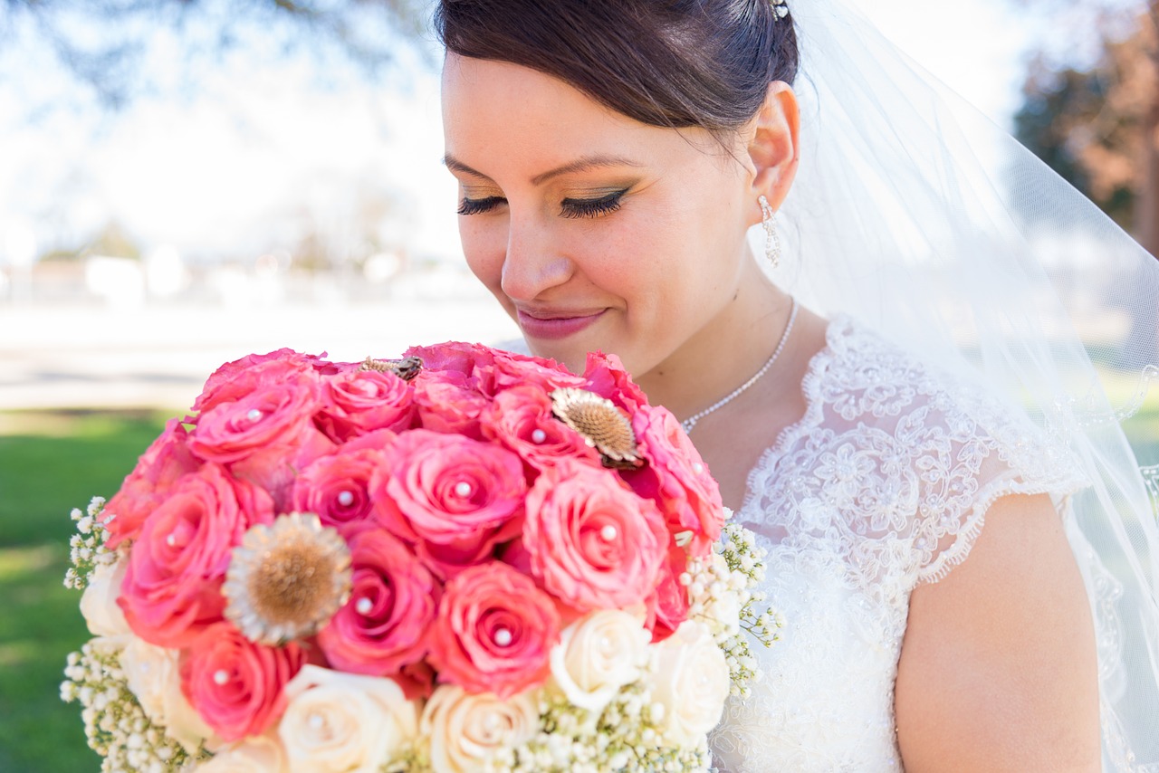 happy bride
