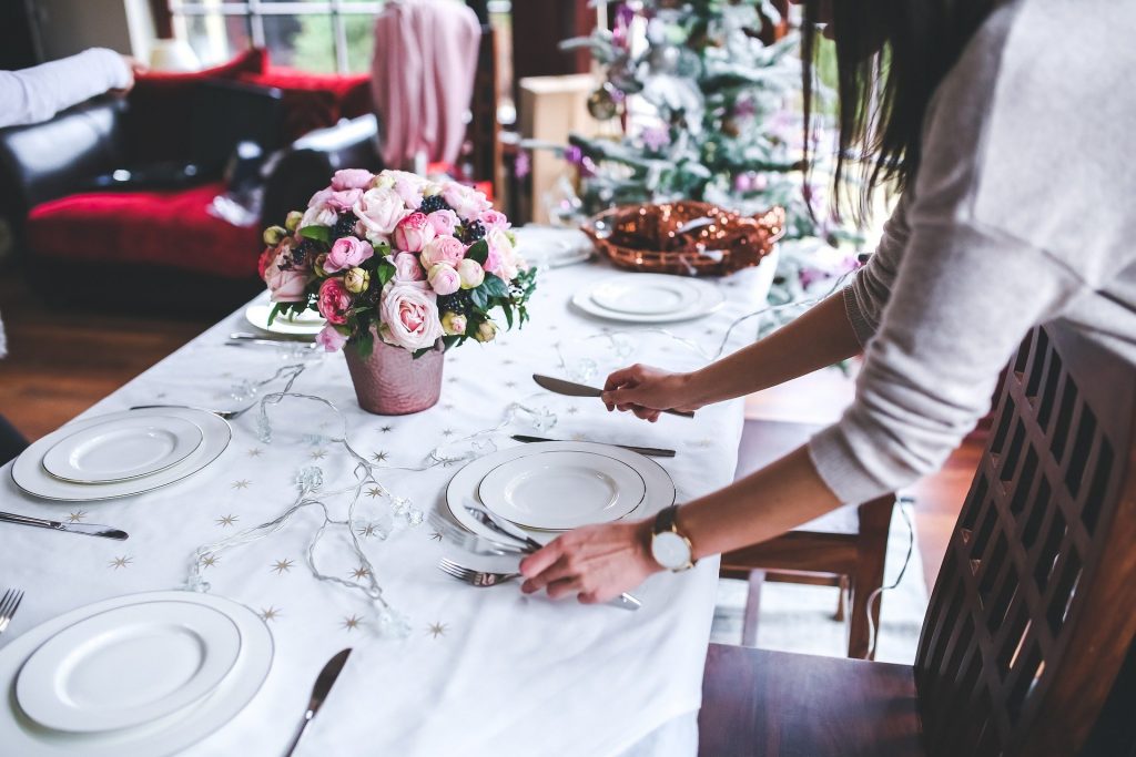 dinner on christmas