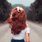 girl with red hair