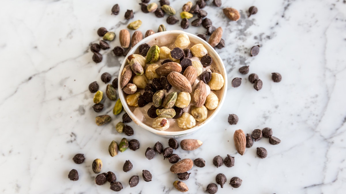 bowl with nuts