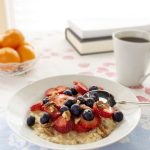 snack with fruit