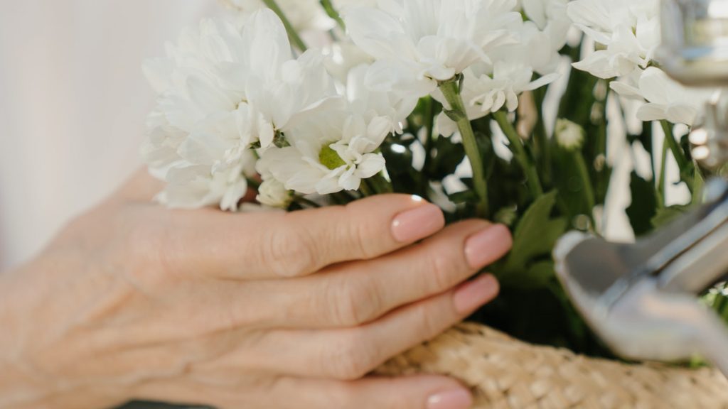 pink manicure