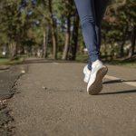 woman runs