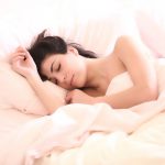 woman sleeping
