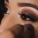 brown eye shadow