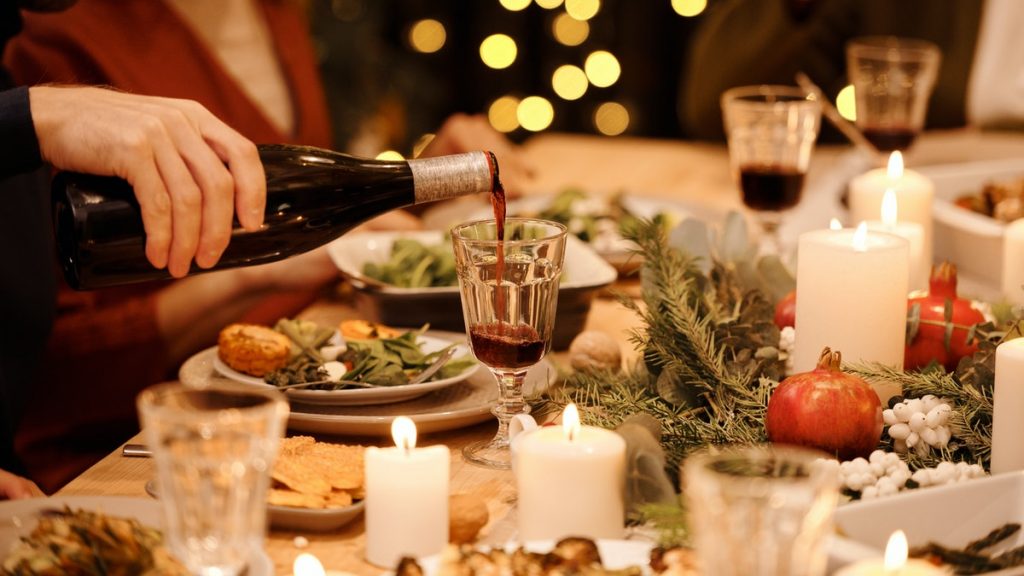 christmas table