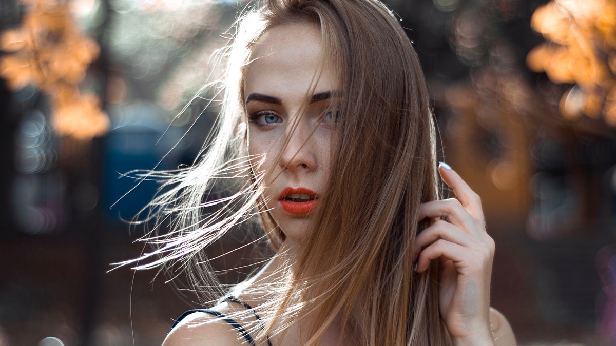 long sleek hair
