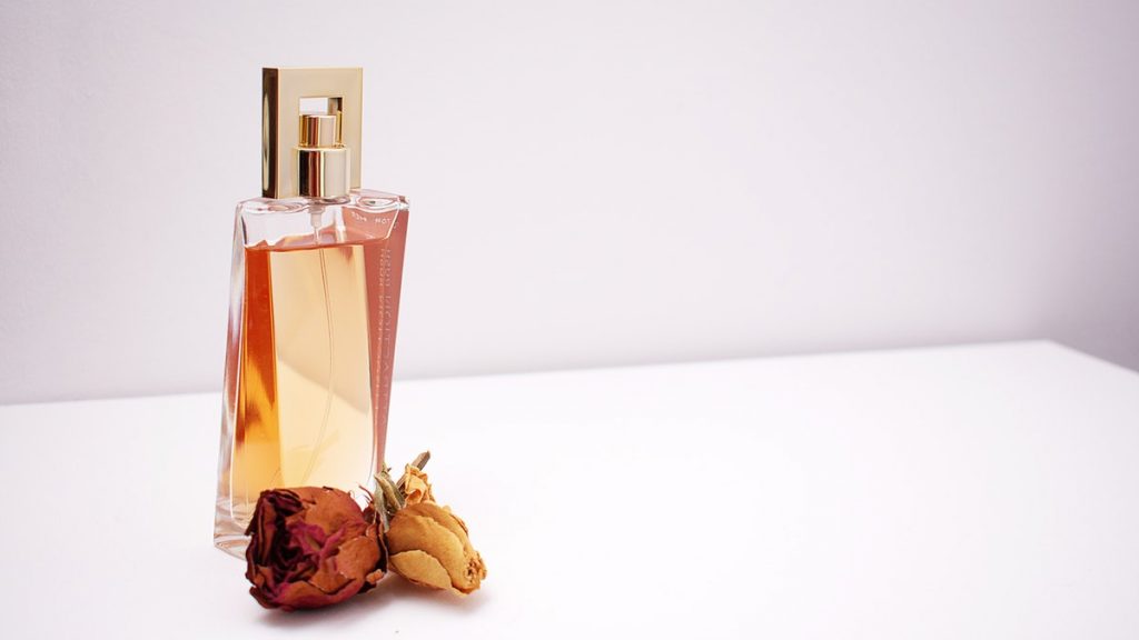 bottle of perfume