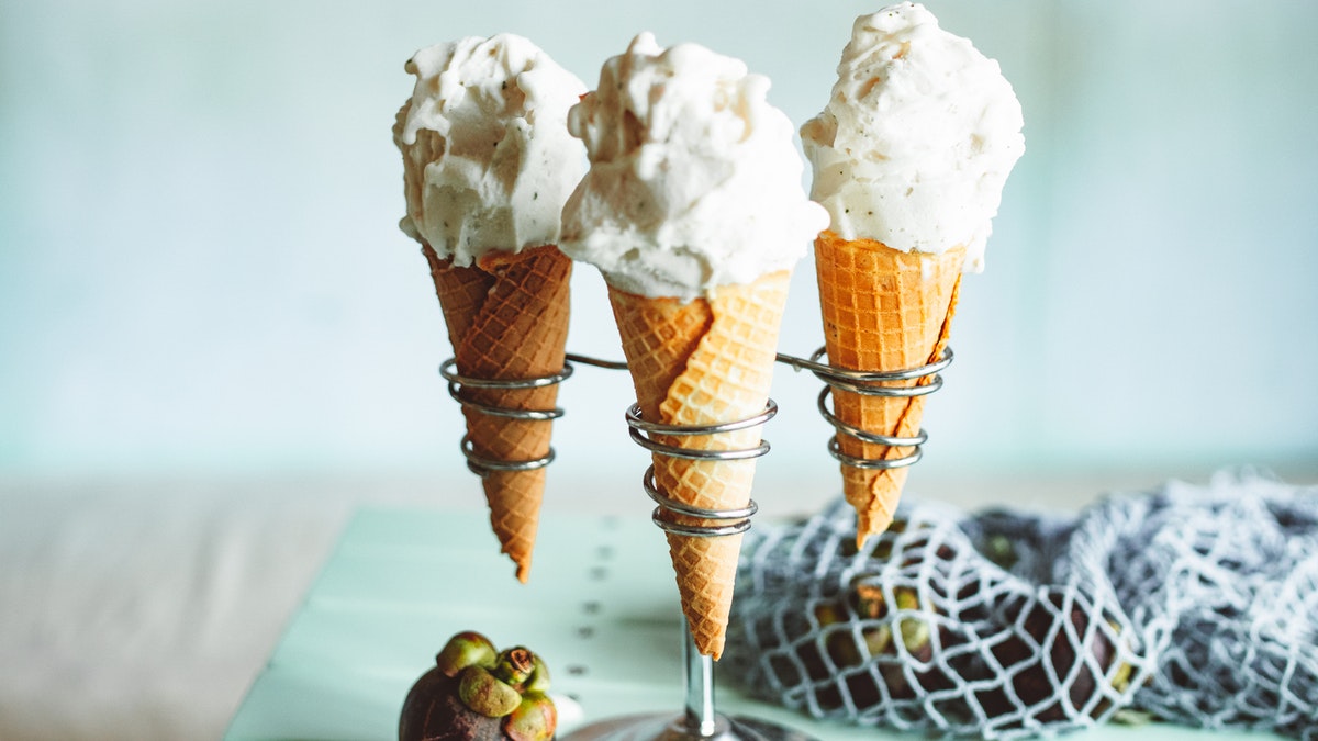 ice cream cones