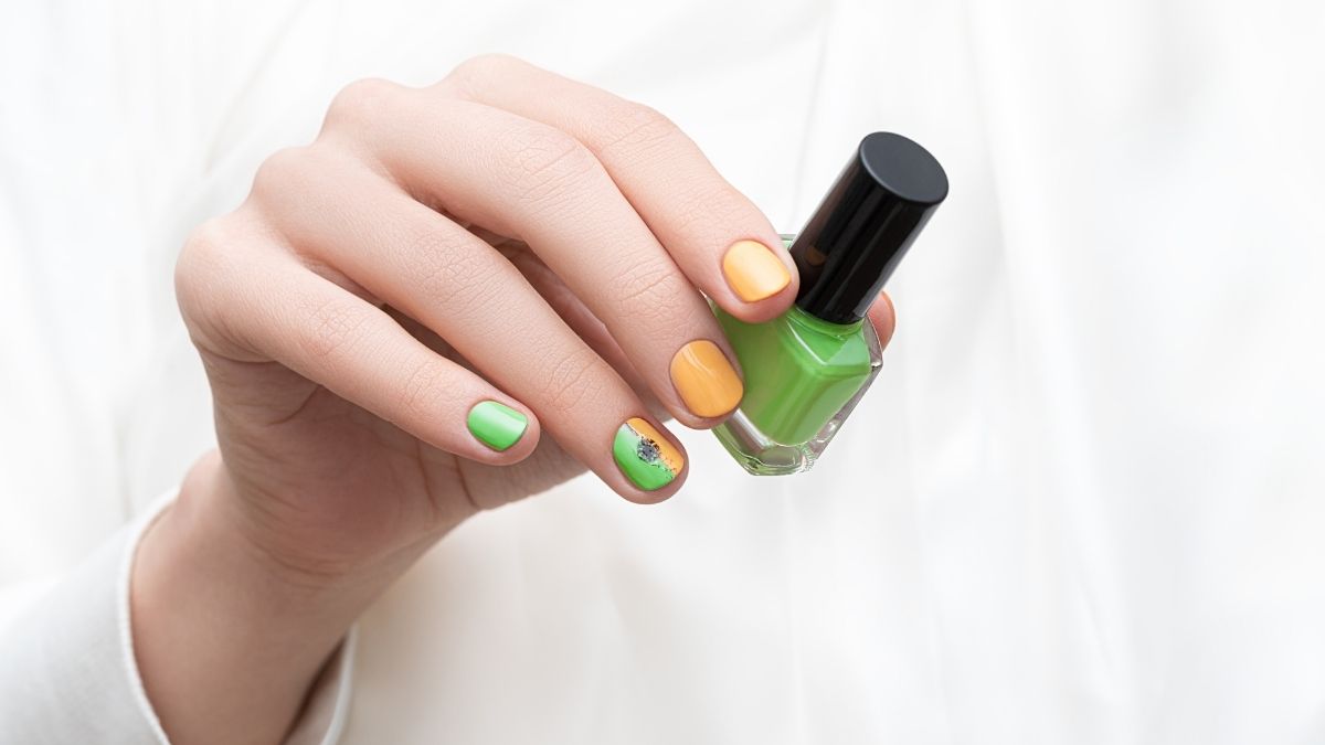 green manicure