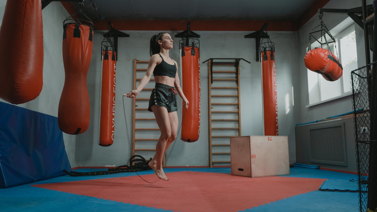 jumping rope