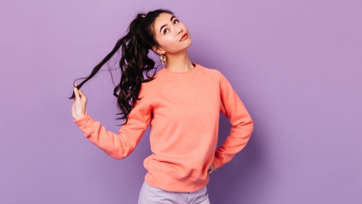 cute ponytail