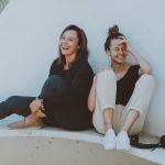 two women having fun