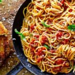kotopoulo-milanese-me-spaggheti