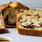 Κέικ βανίλιας με chocolate pudding