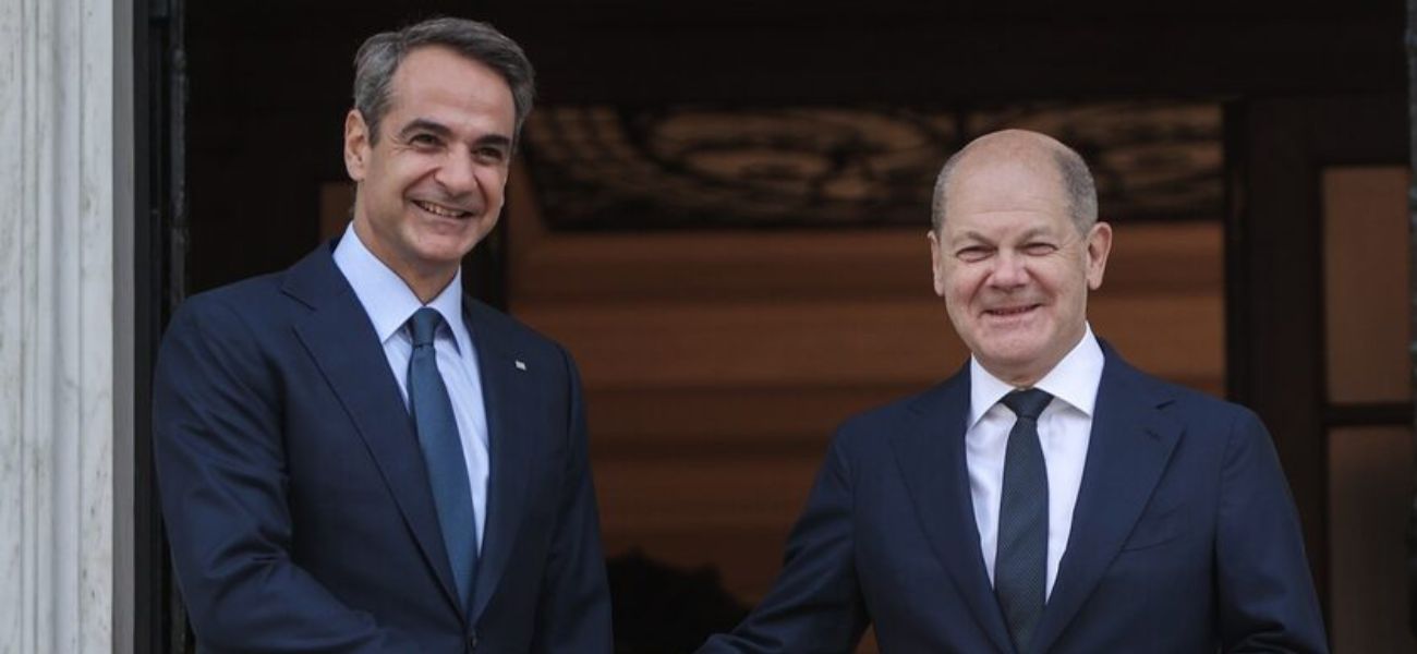 Συνάντηση Μητσοτάκη-Σολτς: Μεταναστευτικό & Ενέργεια στην ατζέντα