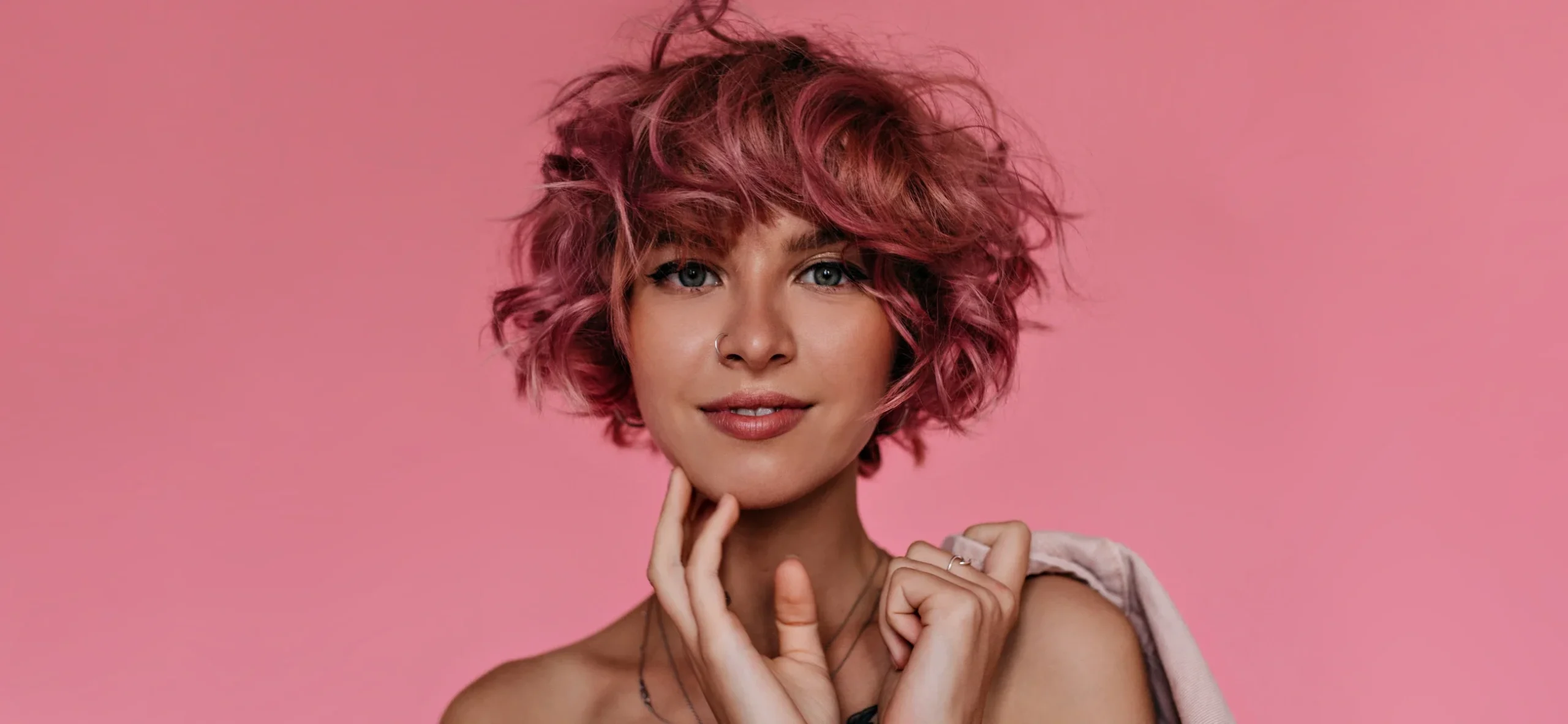 short shag hair